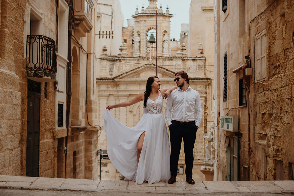 sesja ślubna na Malcie