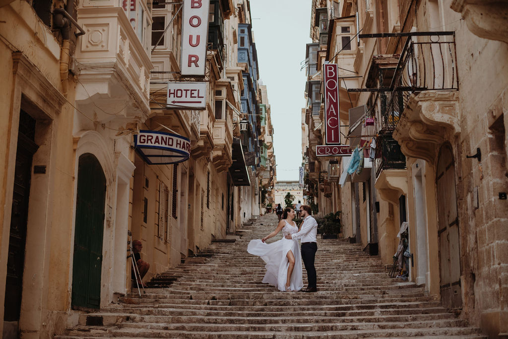 sesja ślubna na Malcie
